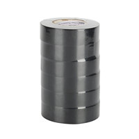 Ruban PVC extensible de qualité supérieure ne contractant aucun résidu, déchirure facile à la main, rouleau de ruban isolant électrique