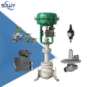 Emerson 67CF регулятор и Fisher 3582i электропневматический позиционер с электромагнитным клапаном ASCO для промышленной автоматизации - Product Image 1