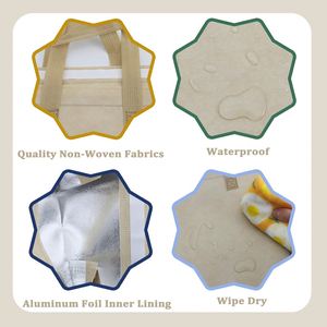 Custom Takeout Take Out Take Away Bag Customize Shopping Takeaway Cooler Food Delivery Thermal Insulated Bag for Food - Product Image 4