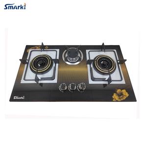 <span class=keywords><strong>Pas</strong></span> <span class=keywords><strong>cher</strong></span> cuisinière à gaz 3 brûleurs cuisinière à gaz en acier capuchon de brûleur plaque à gaz SG37505 - Product Image 2