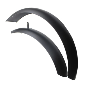 Aleación de aluminio 20 pulgadas delantero y trasero Ebike Mudguar Anowboard guardabarros plegable bicicleta guardabarros - Product Image 2