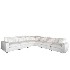 Los mejores productos comerciales de Italia, estilo posmoderno, muebles de lujo para el hogar, sala de estar, sofá seccional en L - Product Image 1