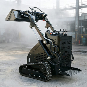 Compact Skid Steer Heavy Duty <b>Wheel</b> Mini EPA CE 5 Engine for Professional Construction <b>Small</b> Track Skid Steer - Product Image 5
