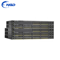 100% Nuevo, Original del Fabricante, 2960XR, 48 Puertos, 4x 1G SFP Uplink, Switch de Red de Fibra Óptica Gigabit Ethernet, WS-C2960XR-48TS-I
