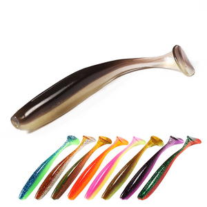 Esca Artificiale Morbida in PVC a Forma di Pesce con Coda a T Senza Ami per Pesca al Bass - Product Image 5