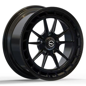 Jantes de voiture personnalisées en usine, roues concaves multi-rayons en fibre de carbone, roues de course en fibre de carbone, roues forgées en 2 pièces - Product Image 1