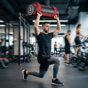 Bolsas de Arena Multigrip Resistentes para Estudios, Bolsas de Arena Cilíndricas para Fitness con Costuras Reforzadas, OEM Disponible - Product Image 4