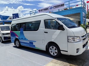 รถตู้ไฟฟ้าซันลองประสิทธิภาพสูง ระยะทางวิ่งไกล 301-400 กม. ตามมาตรฐาน NEDC แบตเตอรี่ 70-90 กิโลวัตต์ชั่วโมง มอเตอร์ 50-100 กิโลวัตต์ - Product Image 1