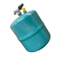 CHENDA Usine 5/8 3/8 1/2 Récepteur de liquide vertical de réfrigération 10L-14L Réservoir de récepteur de liquide Pièces d'échange thermique