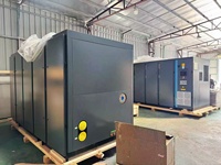 Compresseur d'air à vis Atlas Copco G22FF 15 bars, usage stationnaire, industriel, refroidi par air, lubrifié, 110 kW, nouveau système d'air, réservoir de réception