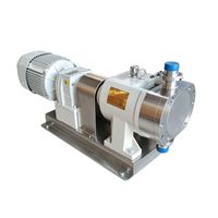 Pompa Molase Terkontrol VFD SS316L Sanitary Rotary Lobe Pump untuk Kontrol Aliran Sirup Gula & Molase dengan Viskositas Tinggi yang Presisi