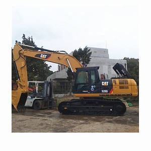 Excavatrice hydraulique d'occasion Cat 325D, faible nombre d'heures de travail, performances durables pour les projets de démolition de fondations, en stock - Product Image 1