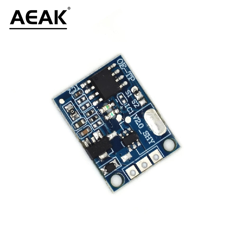 Фонарь емкостный сенсорный со светодиодной подсветкой, 5-12 В, 10 А