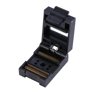 Nhà Máy Trực Tiếp 0.8 Mm Pitch <span class=keywords><strong>IC</strong></span> Chip Ổ Cắm Kiểm Tra Với <span class=keywords><strong>50</strong></span> Pins, Bền SOP Gói Kết Nối Ổ Cắm Cho Linh Kiện Điện Tử - Product Image 1