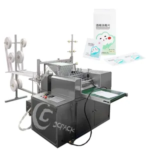 Fabrikant Wets Handdoek Verpakkingsmachine Tissue Make Verwijderen Katoen Verpakking Machine Alcohol Katoen Verpakking Machine