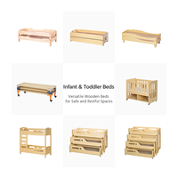 Meubles de maternelle écologiques en bois, lits, bureaux, chaises, ensembles de meubles pour enfants, bibliothèques pour usage hôtelier