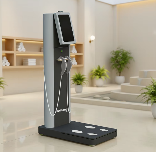 3D Body Scanner: Height Detection Range 50-210cm, with Printer for Body Fat Analysis and Health Assessment.