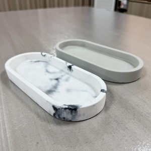 Design moderne Décoratif Salle De Bains Vanité <span class=keywords><strong>Plateau</strong></span> Béton Ciment Type <span class=keywords><strong>Debout</strong></span> <span class=keywords><strong>Plateau</strong></span> De Service pour La Maison Literie <span class=keywords><strong>Bureau</strong></span> Bar Résine - Product Image 5