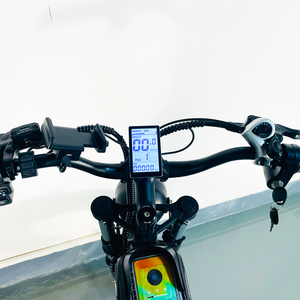 YVY Q20 20" 48V 20Ah Fatbike UL2849 CE Bici <span class=keywords><strong>Elettrica</strong></span> con Pneumatici Larghi, <span class=keywords><strong>Mountain</strong></span> <span class=keywords><strong>Bike</strong></span> <span class=keywords><strong>Elettrica</strong></span> con Sospensione Completa per Adulti - Product Image 6