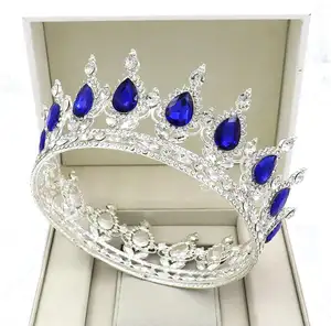 Europäische und amerikanische Mode böhmische Vintage hohle Kristalle Brautkrone Rabatte Kronen Tiara