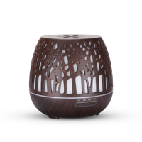 Humidificateur ultrasonique 400 ml, diffuseur d'huiles essentielles, diffuseur d'arômes USB, grande capacité
