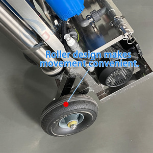Système de traitement d'eau par osmose inverse mobile et portable avec pompe 500L/heure pour le nettoyage des fenêtres et le lavage de voitures - Product Image 4