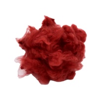 Material de rebote esponjoso de fibra de poliéster reciclado de baja fusión 4Dx51mm para edredón, almohada, juguetes de peluche, relleno de fibra grapa