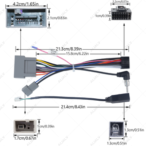 本田MOBILIO OLD AMAZE 2013定制汽车导航配件电缆线束-2020汽车汽车电缆线束和插头 - Product Image 4