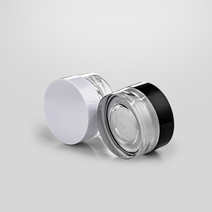 Crema de ojos redonda transparente, de 20g envase de plástico, para el cuidado de la piel, esencias, colorete, embellecedor - Product Image 3