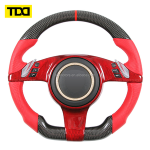 พวงมาลัยคาร์บอนไฟเบอร์แท้ TDD สำหรับ Porsche 911 997 Gt3 Cayenne Panamera 970 Gt3 rs gt4 เกียร์ธรรมดา - Product Image 1