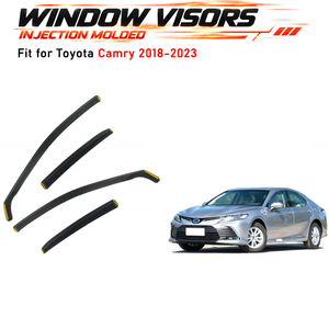 Déflecteurs de fenêtre latérale pare-pluie pour Toyota Cruiser 2019-2020 accessoires auto - Product Image 1