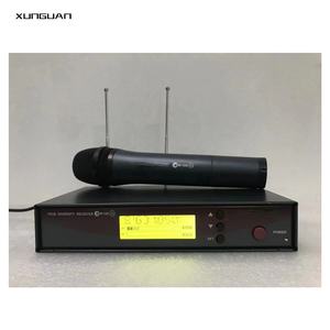 Micrófono de cuello Lavalier inalámbrico de mano UHF al por mayor de 1 canal para enseñanza/Conferencia/canto - Product Image 1