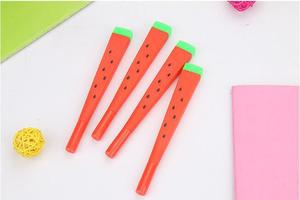 Kawaii pastèque Gel stylo écriture école fournitures de <span class=keywords><strong>bureau</strong></span> étudiant papeterie doux belle drôle 0.5mm Gel stylo encre noire - Product Image 6