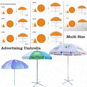 Windproof <b>Large</b> Canopy Umbrella Easy to Open Exterior Adjustable China Export Display Parasol - Product Image 5