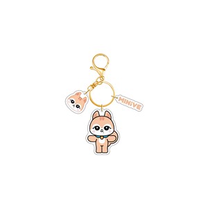 Llavero de acrílico Spot Ive, nuevo colgante de dibujos animados de tres piezas, accesorios para llaves, recuerdo de Star Peripheral - Product Image 4