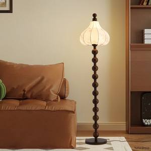 Nordic retro <b>desk</b> lamp French countryside princess fabric flower bud bedroom bedside decorative <b>desk</b> lamp - Product Image 5