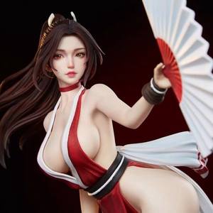 Izumo Dan MODELO DE PVC ornamento hermosa figura de niña con periféricos de efectos especiales rojos <span class=keywords><strong>y</strong></span> negros nueva condición decoración congelada - Product Image 4