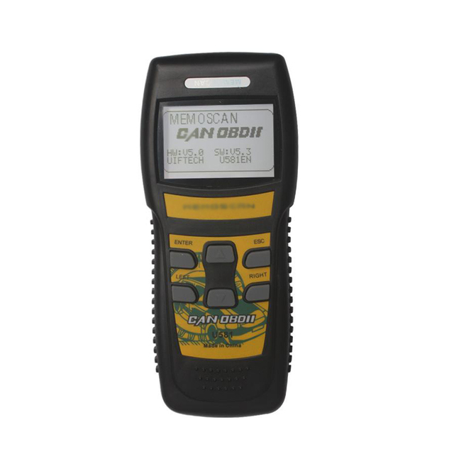 U581 CAN BUS OBD2 Scanner car fault diagnostic instrument