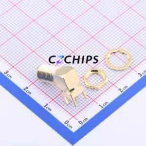 ZC8.854KK RF Coaxial Connector Through hole Component (THT) Connector Board-to-Board 1 5.3mm 3GHz - Product Image 2