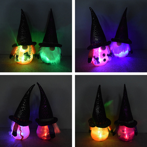 Boheng - Muñeco de Peluche con Luces LED de Colores Cambiantes para Decoración de Halloween, Regalo para el Hogar - Product Image 2