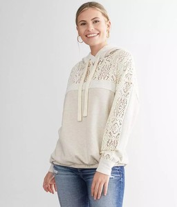 <span class=keywords><strong>Felpa</strong></span> di alta qualità 400gsm cotone <span class=keywords><strong>felpa</strong></span> <span class=keywords><strong>con</strong></span> cappuccio per le donne stile Vintage <span class=keywords><strong>con</strong></span> maniche di pizzo <span class=keywords><strong>bianco</strong></span> e <span class=keywords><strong>colletto</strong></span> <span class=keywords><strong>con</strong></span> cappuccio per l'autunno - Product Image 2