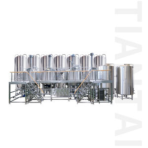 Tiantai 2500L Craft Four Vessel Bright Lager Beer Produce Costo de planta - Product Image 1