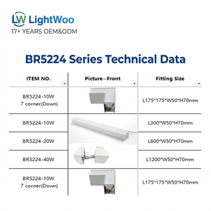 โคมไฟเพดานแบบเส้นตรง LED สำหรับยิม โปรไฟล์ไฟแบบแข<span class=keywords><strong>ว</strong></span>น ปรับความสว่างได้ CCT 1.2 เมตร สำหรับห้อง<span class=keywords><strong>ครัว</strong></span> ห้องรับประทานอาหาร <span class=keywords><strong>ราคา</strong></span>ขายส่งสำหรับการสั่งซื้อจำน<span class=keywords><strong>ว</strong></span>นมาก - Product Image 6