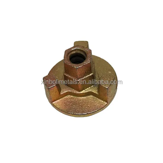 Building Material Steel Formwork Concrete Wing Nuts Plate Anchor Nut for Tie Rod Construction
