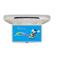 Monitor de Techo para Autobús de 22 Pulgadas, Monitor de DVD Manual para Autocar, Monitor de Techo Abatible para Autobús