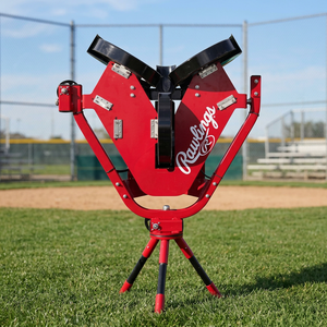 Máquina de lanzamiento de béisbol de tres ruedas Rawlings Spinball Sports Pro Line RPM3-BB, nueva, a la venta, disponible en stock. - Product Image 2