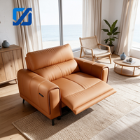 Canapés modernes fonctionnels personnalisables avec massage et chauffage, fauteuils inclinables électriques individuels pour salon, vente en gros directe usine
