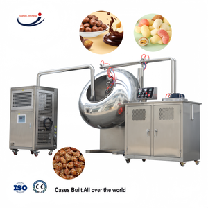 Nouvelle machine à enrober les amandes en acier inoxydable, machine industrielle commerciale pour enrober les noix, les raisins et le chocolat, facile à utiliser - Product Image 2