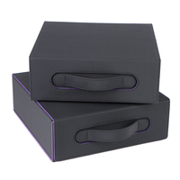 Boîte de rangement personnalisée recyclable pour cartes de sport, cartes à collectionner, boîte de rangement pour cartes en cuir PU, boîte de jeu de cartes magique