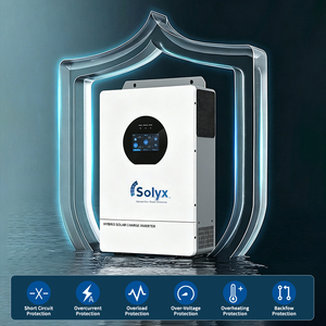 Onduleur solaire hybride biphasé US 7,2 kW 10800 VA avec protection contre les surcharges <span class=keywords><strong>de</strong></span> puissance, compatible avec 1 à 6 unités en parallèle - Product Image 5